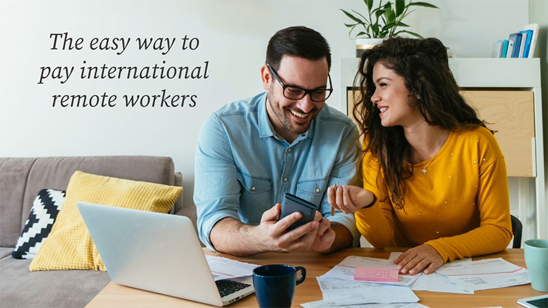 The easy way to pay international workers.